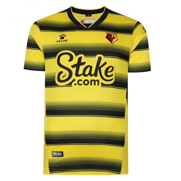 Tailandia Camiseta Watford 1ª 2021 2022 Amarillo